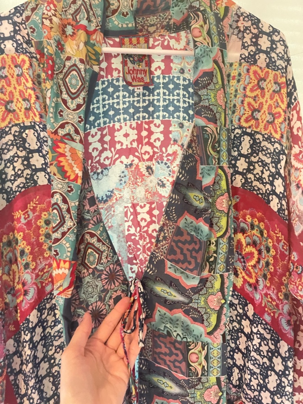 Johnny Was Patchwork Kimono - Picture 3 of 4